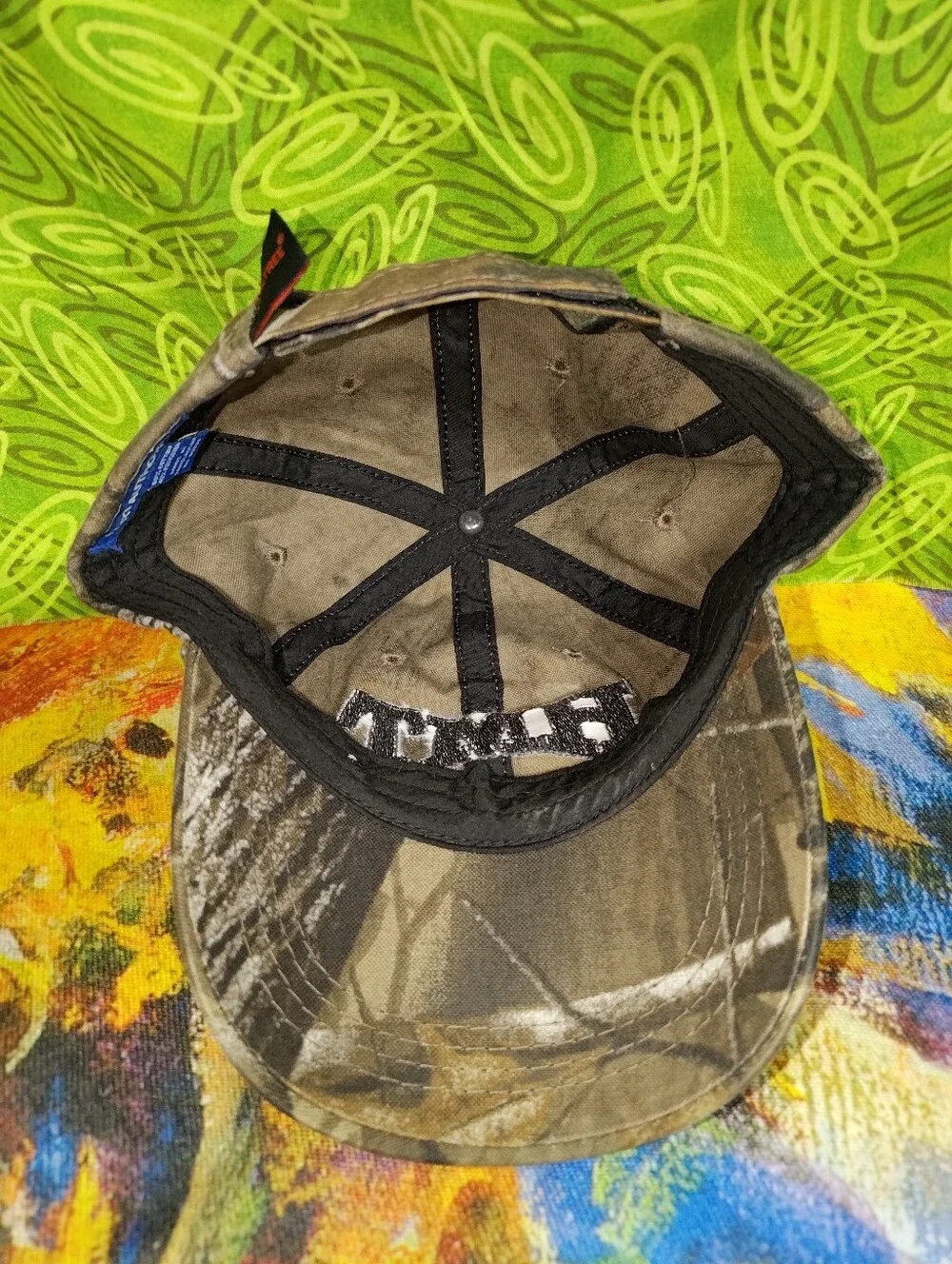 Realtreee HMT Camouflage Hunting Trucker Strap-on Hat Cap
